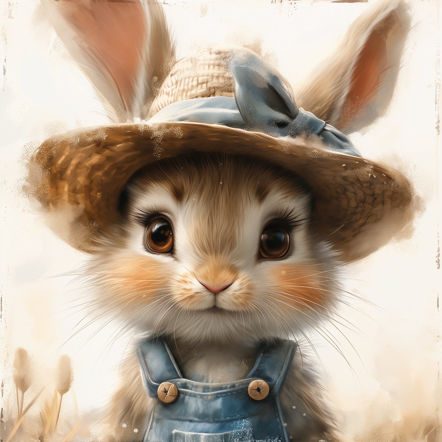Super Cute Bunny - Flower