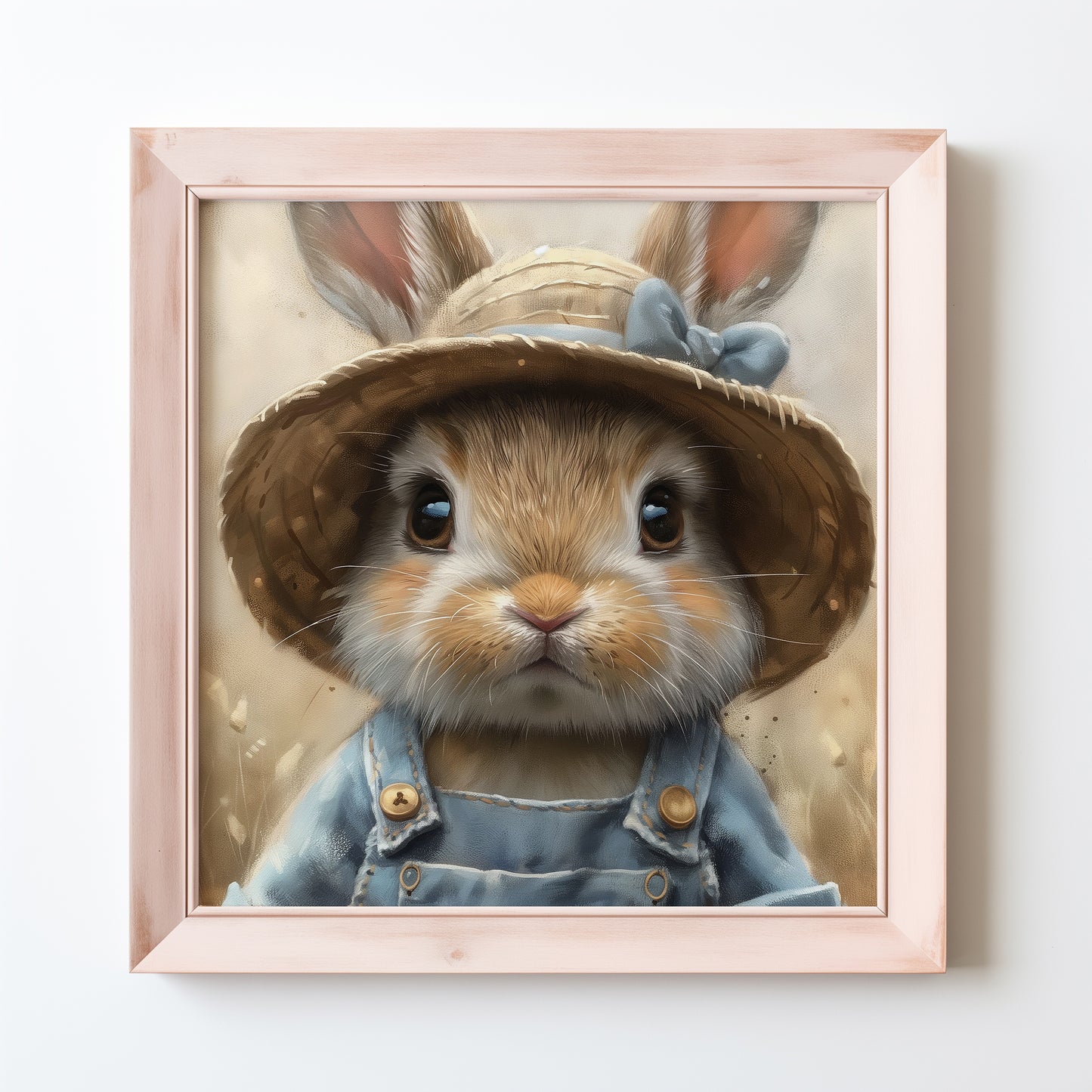 Super Cute Bunny - Oatmeal