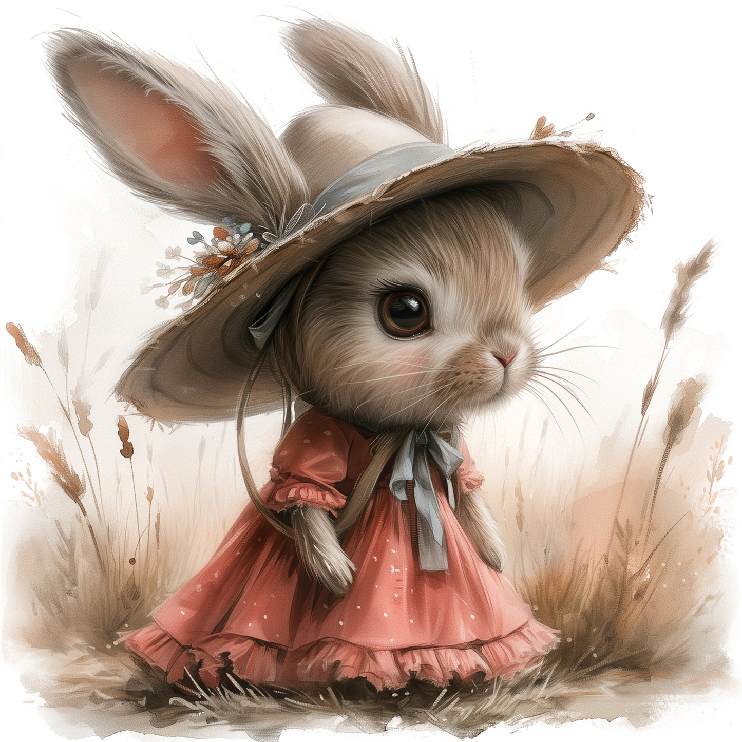Super Cute Bunny - Strawberry
